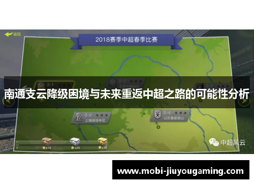 南通支云降级困境与未来重返中超之路的可能性分析