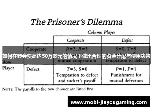 如何在转会费高达50万欧元的情况下做出合理的资金分配与使用决策